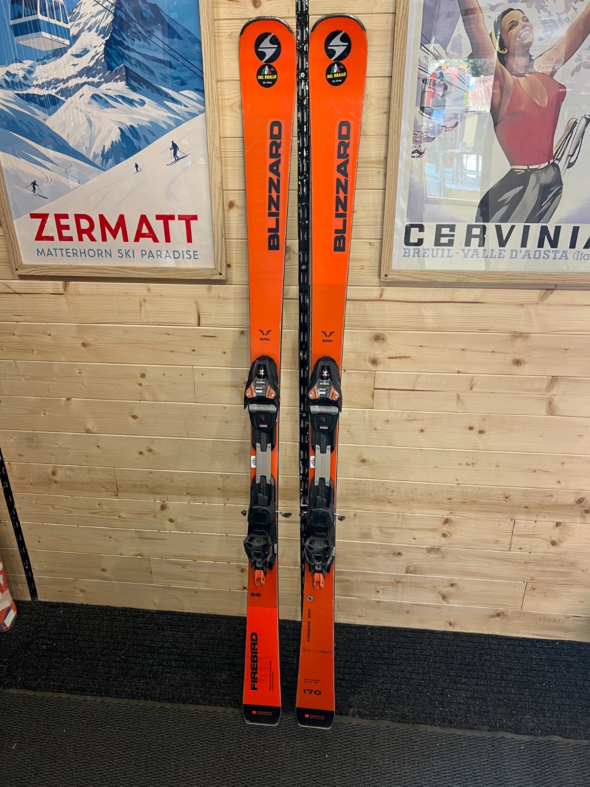 Blizzard Firebird SRC — raggio 13.5m, waist 68mm