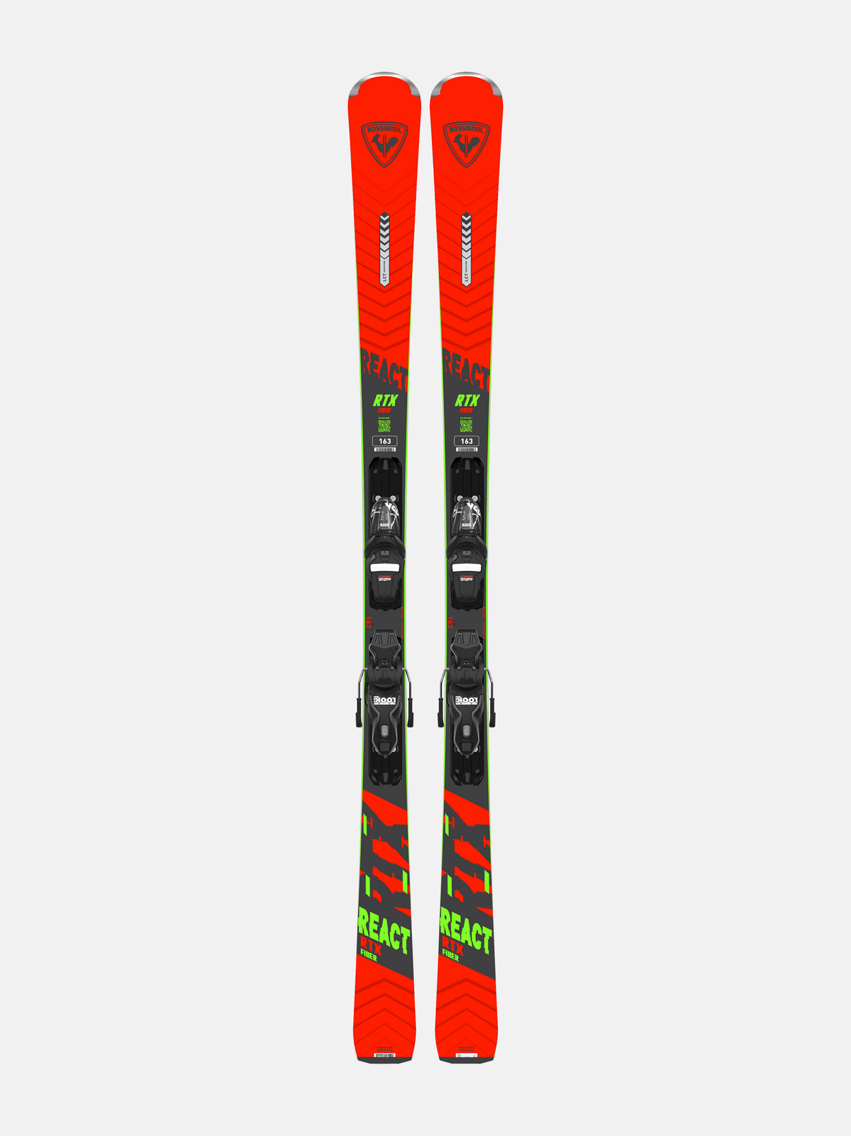 Rossignol React RTX 2025 usato — vista laterale
