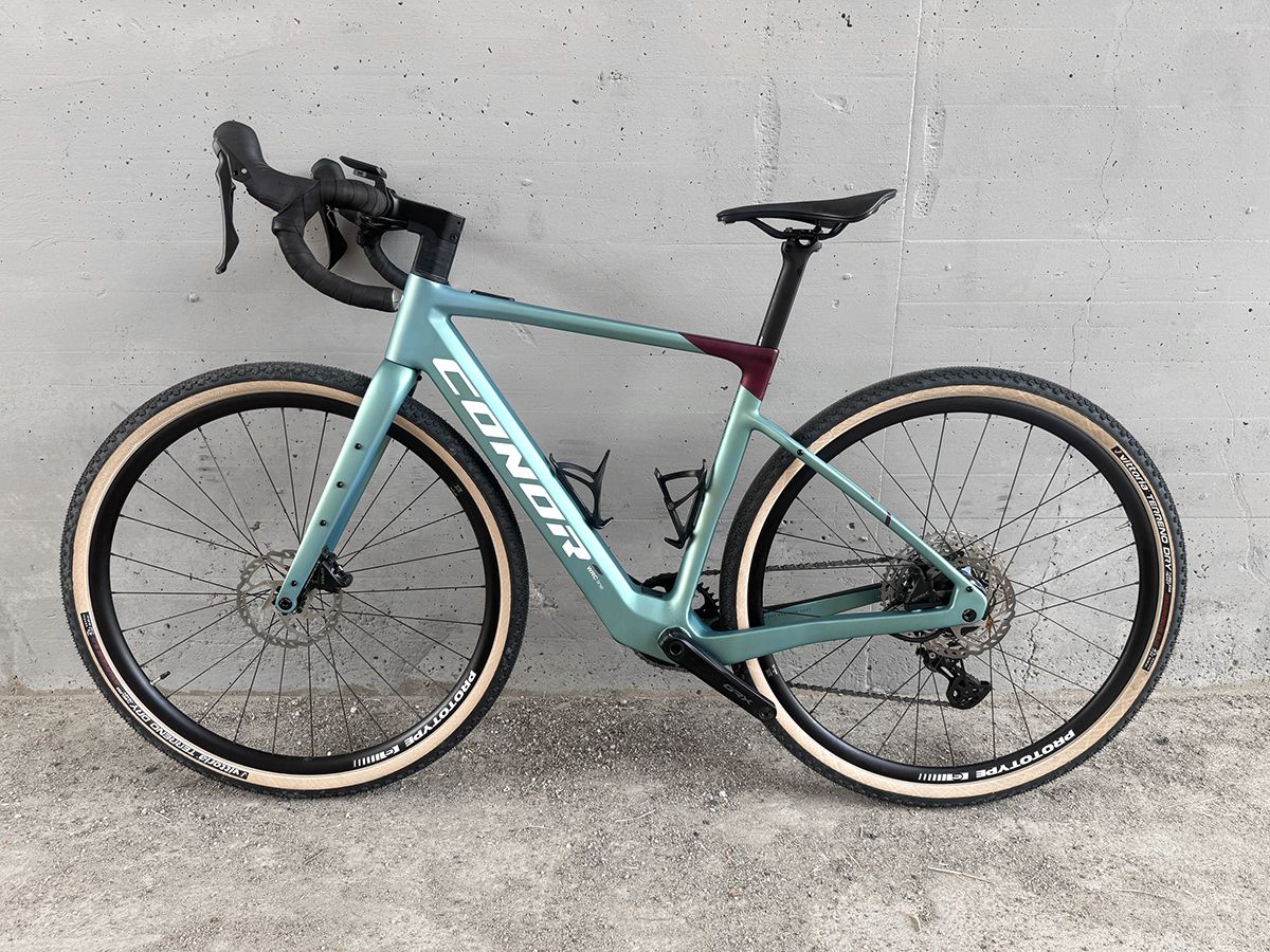 Conor E-Selva 610 2026 — gruppo Shimano GRX, taglia S