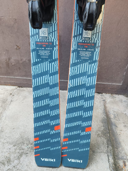 Volkl Peregrine 72 — attacco rMotion 3 GW, Buone condizioni