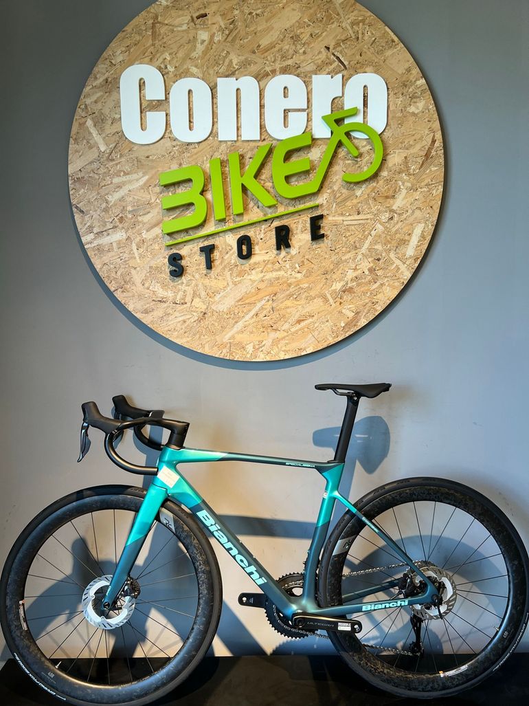 Bianchi Specialissima Pro — gruppo Shimano Ultegra Di2, taglia 53