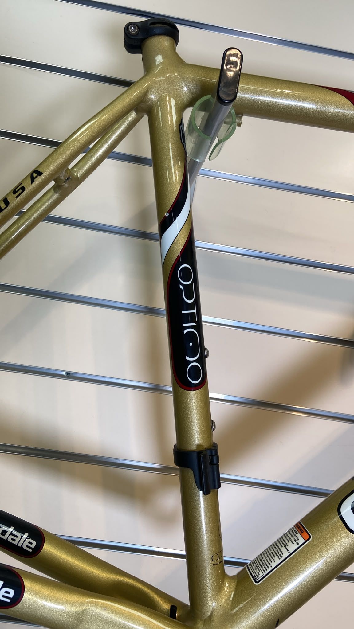 Cannondale Caad Optimo 2004 usata — dettaglio