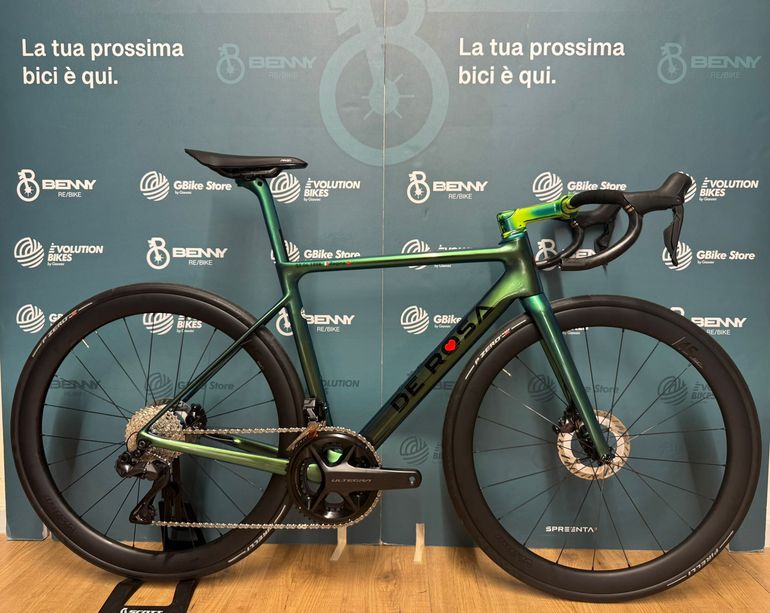 De Rosa Merak 2023 usata — vista laterale