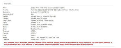 Olympia Iron Pro Shimano Xt 12s 2024 km0