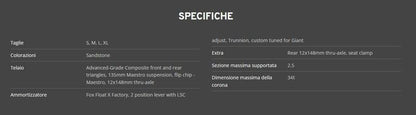 Giant Trance X Advanced Pro 29 2023 usata — dettaglio