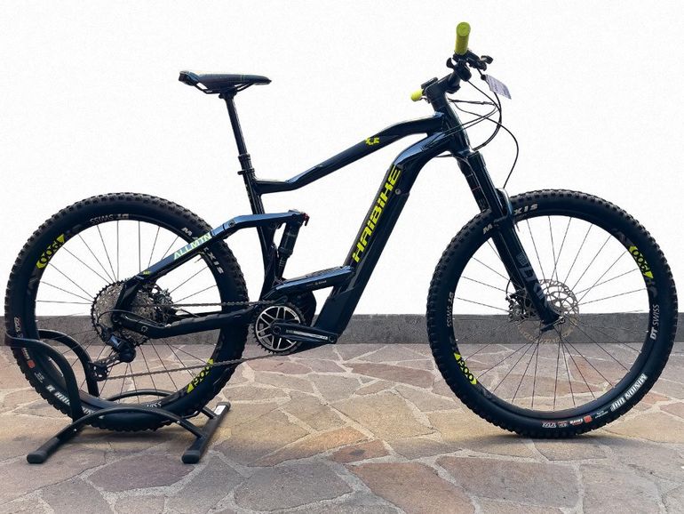 Haibike Xduro Allmtn 3.5 2020 usata — vista laterale
