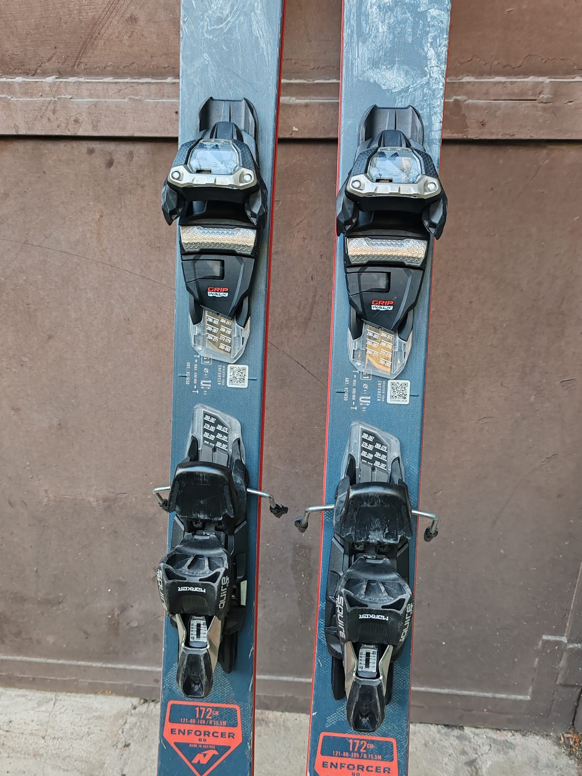 Nordica Enforcer 88 — attacco Squire 11, Buone condizioni