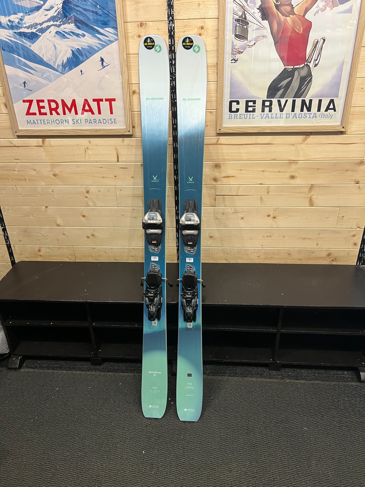 Blizzard Sheeva 9 — raggio 14m, waist 96mm