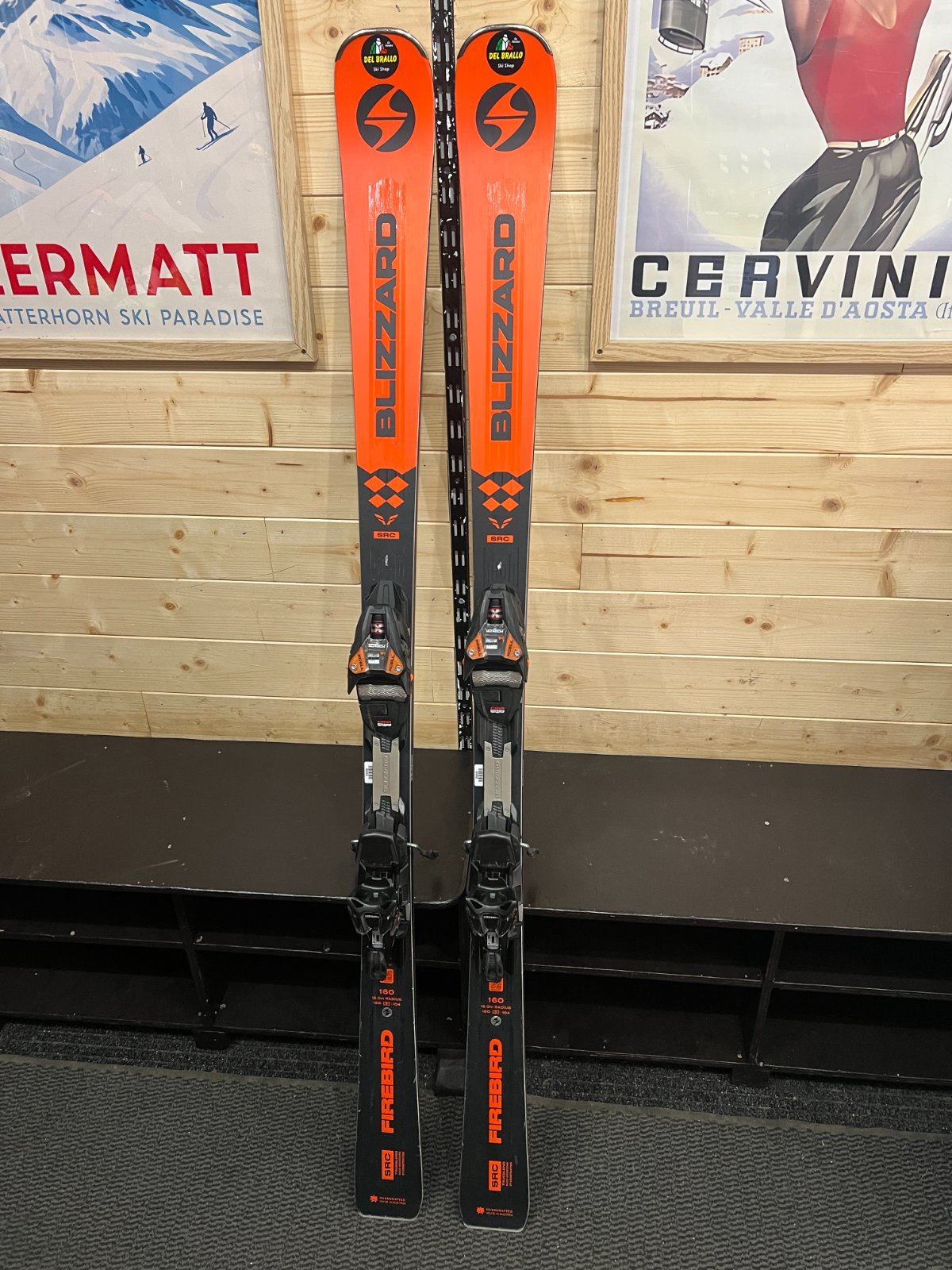 Blizzard Firebird SRC — raggio 12m, waist 68mm