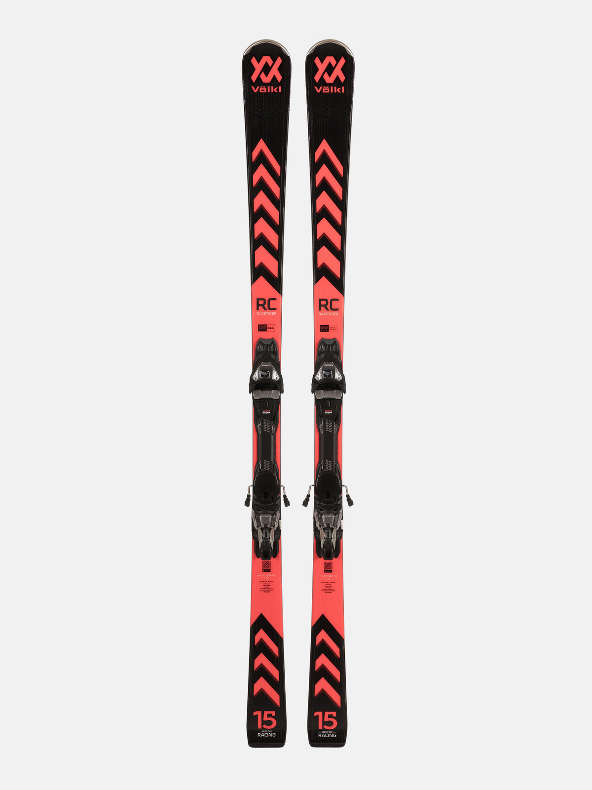 Volkl Racetiger RC Black 2024 usato — vista laterale