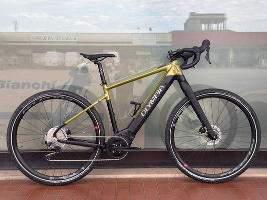 Olympia Sled E-Gravel 820wh 2024 usata — vista laterale