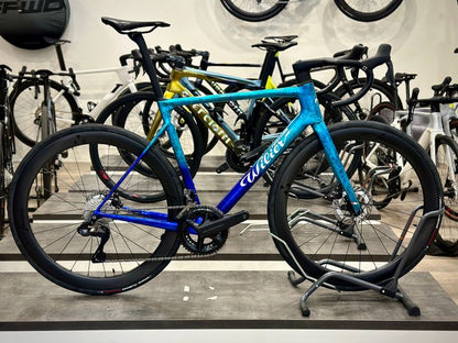 Wilier Triestina 0 Slr Astana 2024 usata — vista laterale