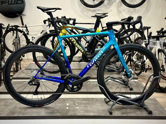 Wilier Triestina 0 Slr Astana 2024 usata — vista laterale