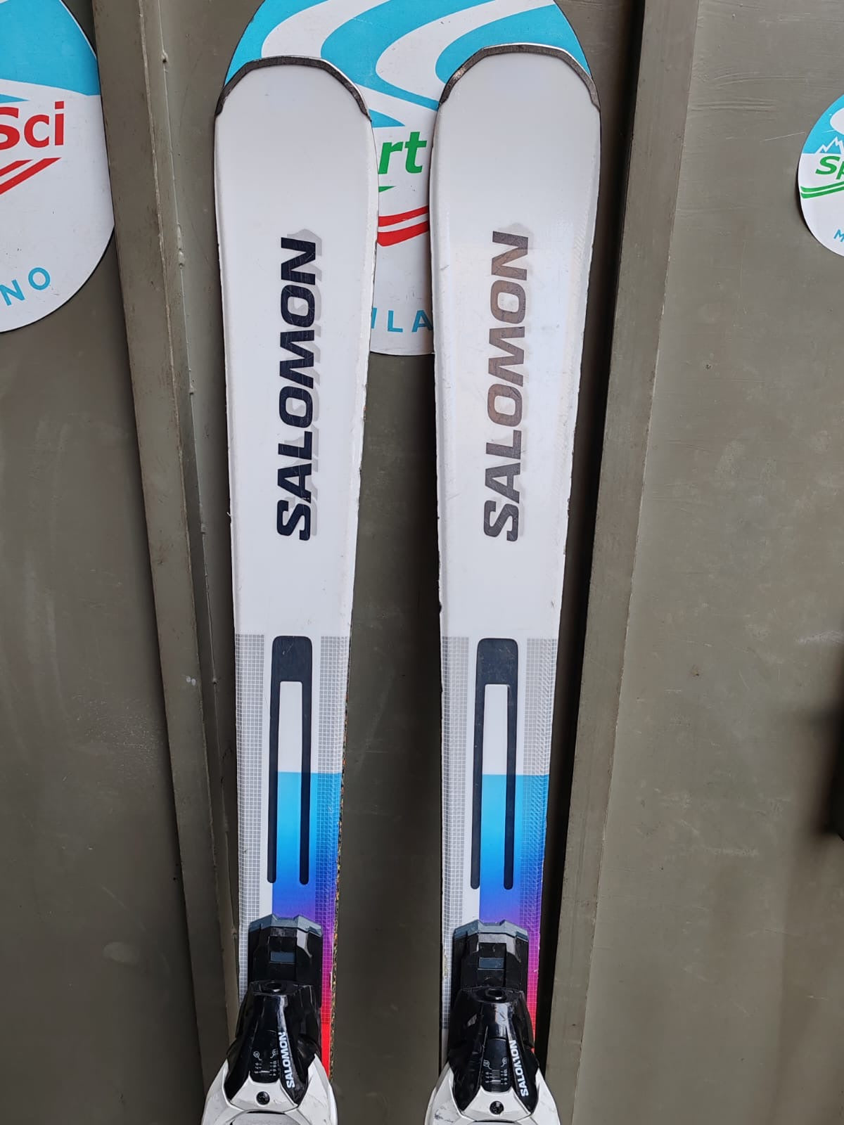 Salomon Addikt — raggio 13m, waist 72mm