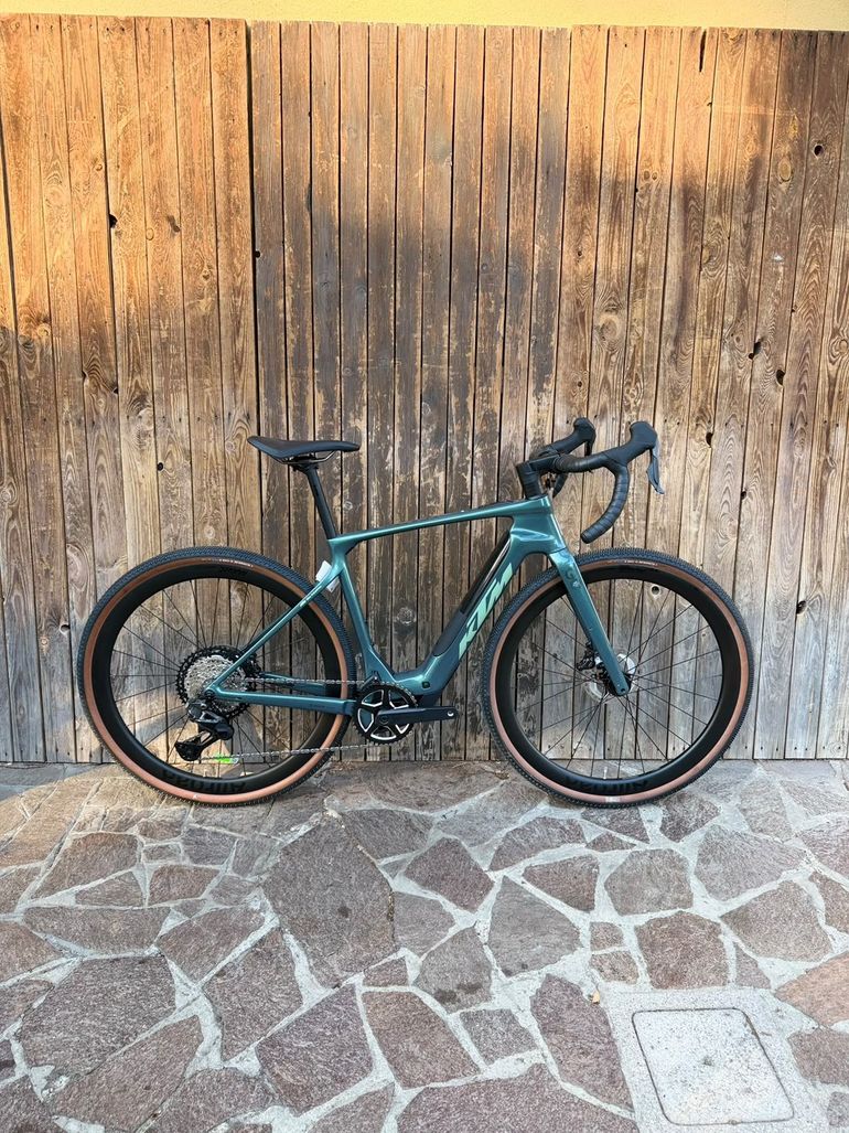 KTM Macina Gravelator Sx Prime 2026 usata — vista laterale