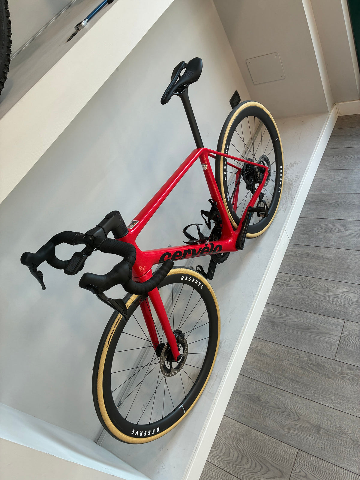 Cervelo R5 Tiger Eye 2025 usata — dettaglio