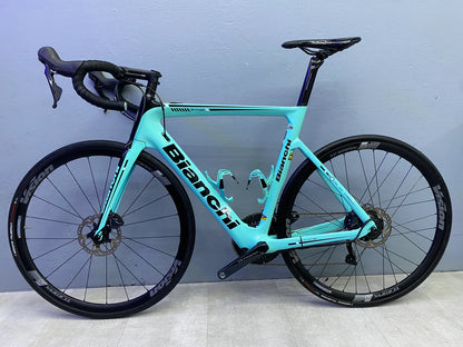 Bianchi Aria E-Road 2019 usata — vista laterale