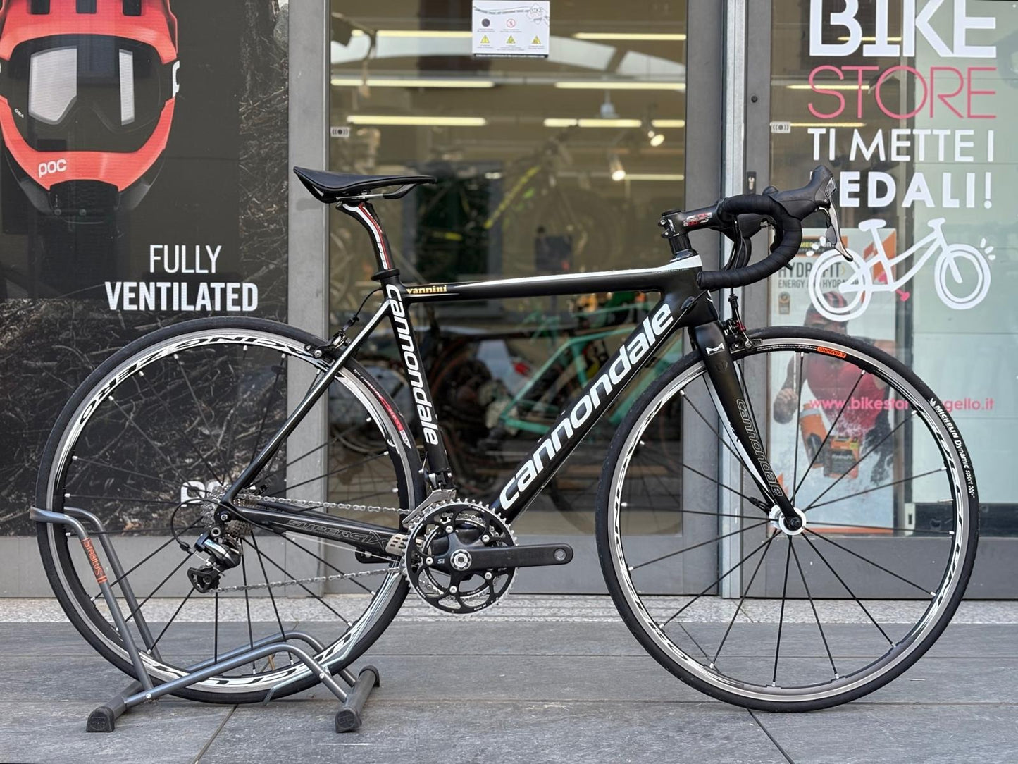 Cannondale Super Six 2014 usata — vista laterale