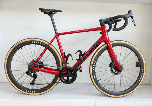 Cervelo R5 Tiger Eye 2025 usata — vista laterale