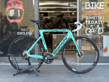Bianchi Aria E-Road 2019 usata — vista laterale