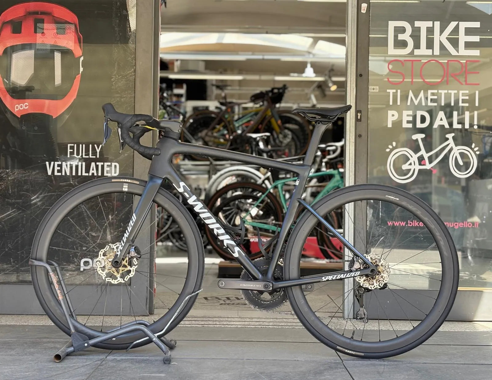 Specialized S-Works Tarmac Sl8 — gruppo Shimano Ultegra Di2, taglia 56