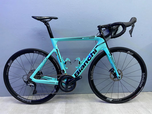 Bianchi Aria E-Road 2019 usata — vista laterale