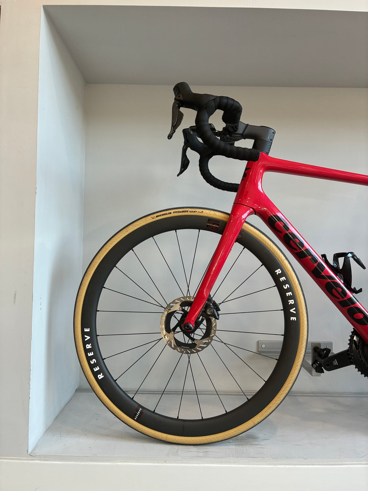 Cervelo R5 Tiger Eye 2025 usata — dettaglio