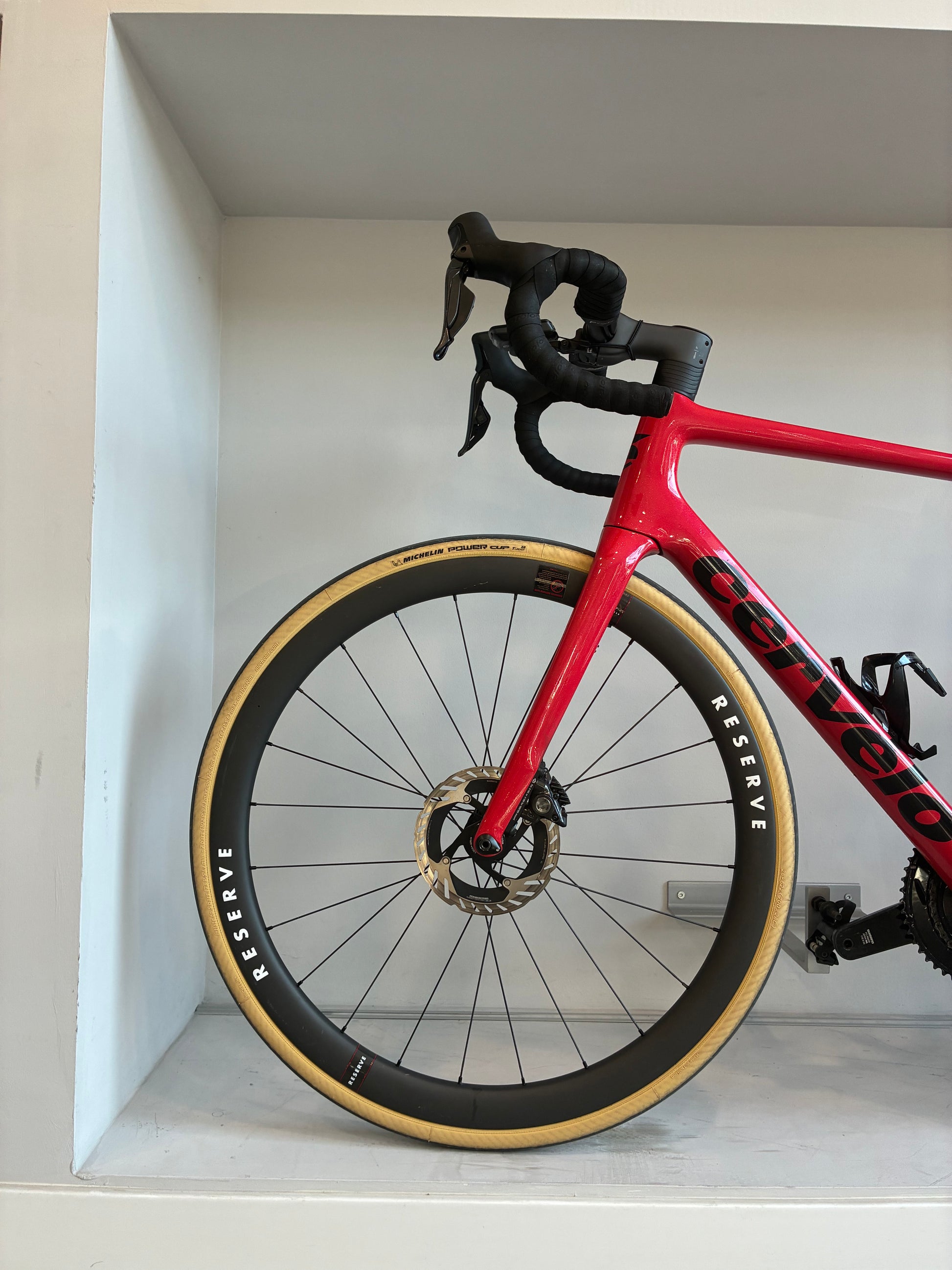 Cervelo R5 Tiger Eye 2025 usata — dettaglio
