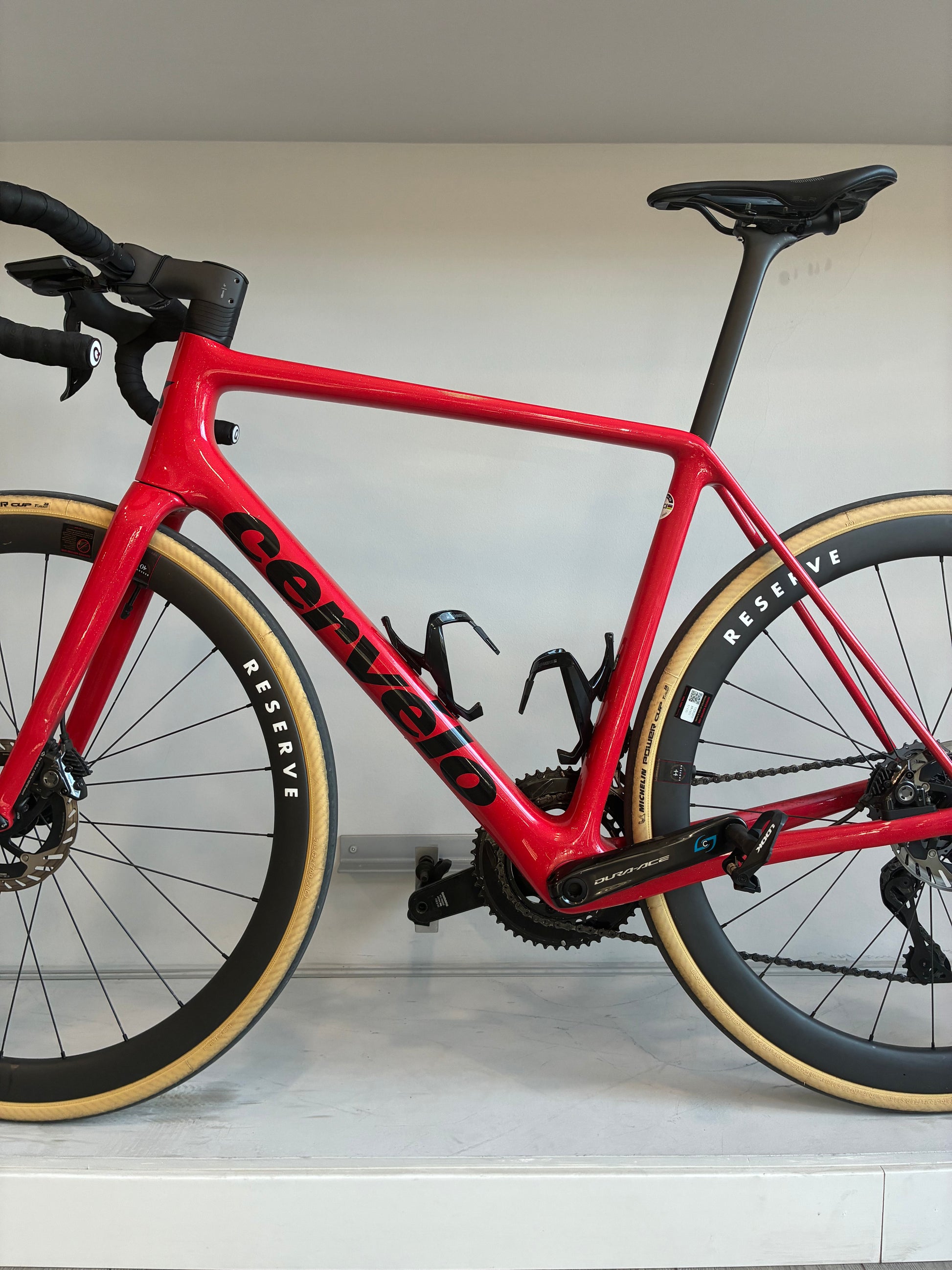 Cervelo R5 Tiger Eye 2025 usata — dettaglio