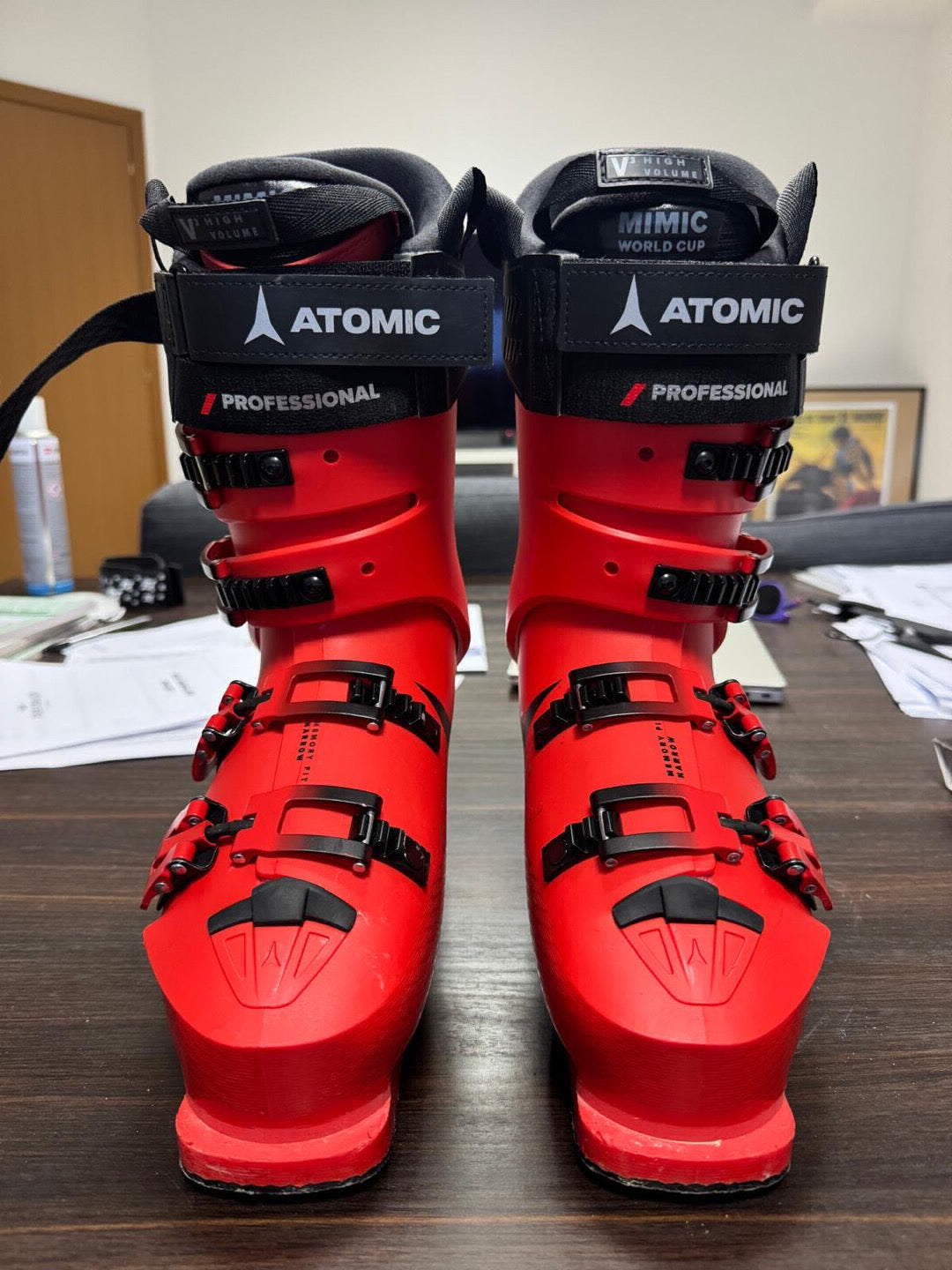 scarponi sci gara Atomic Redster CS 130 tg. 27.5 usati