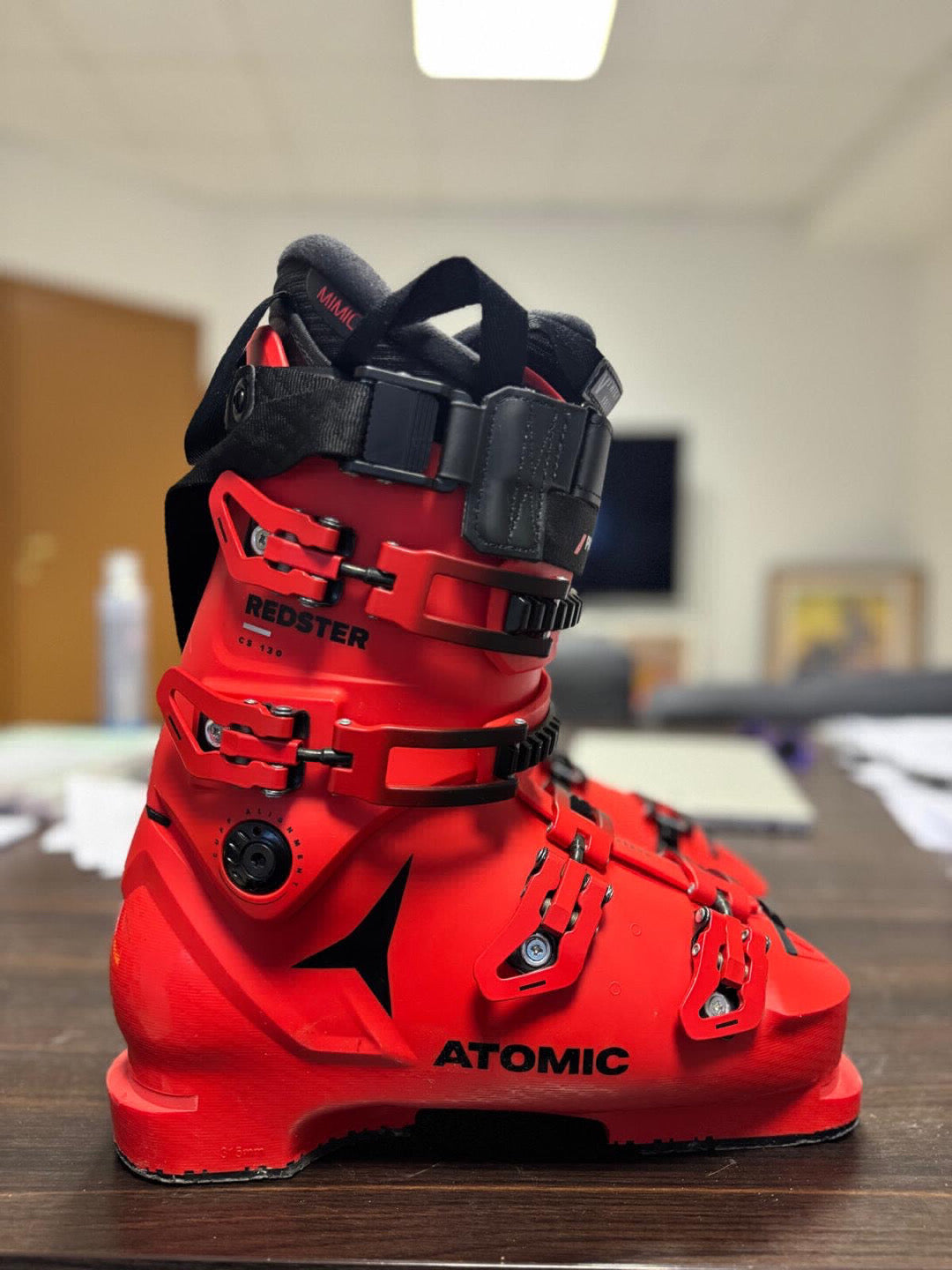 scarponi sci gara Atomic Redster CS 130 tg. 27.5 usati
