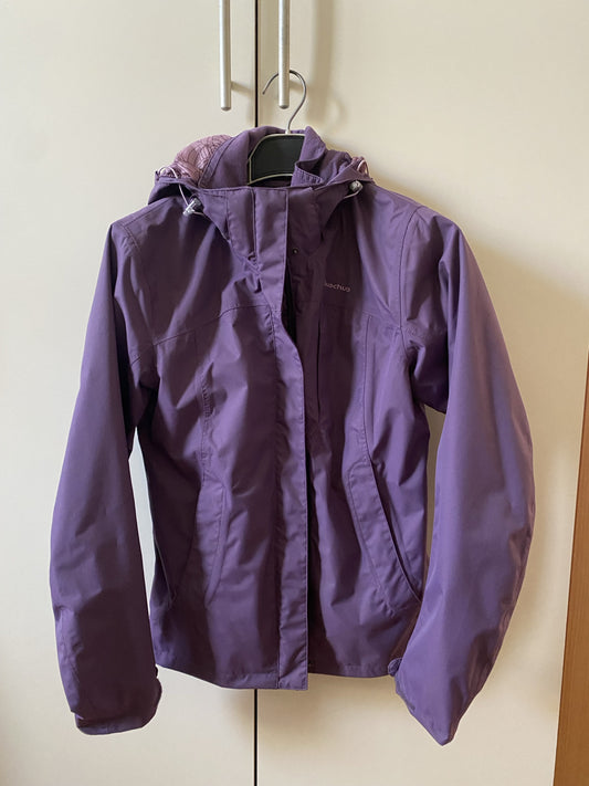 giacca vento Quechua tg S donna NUOVA