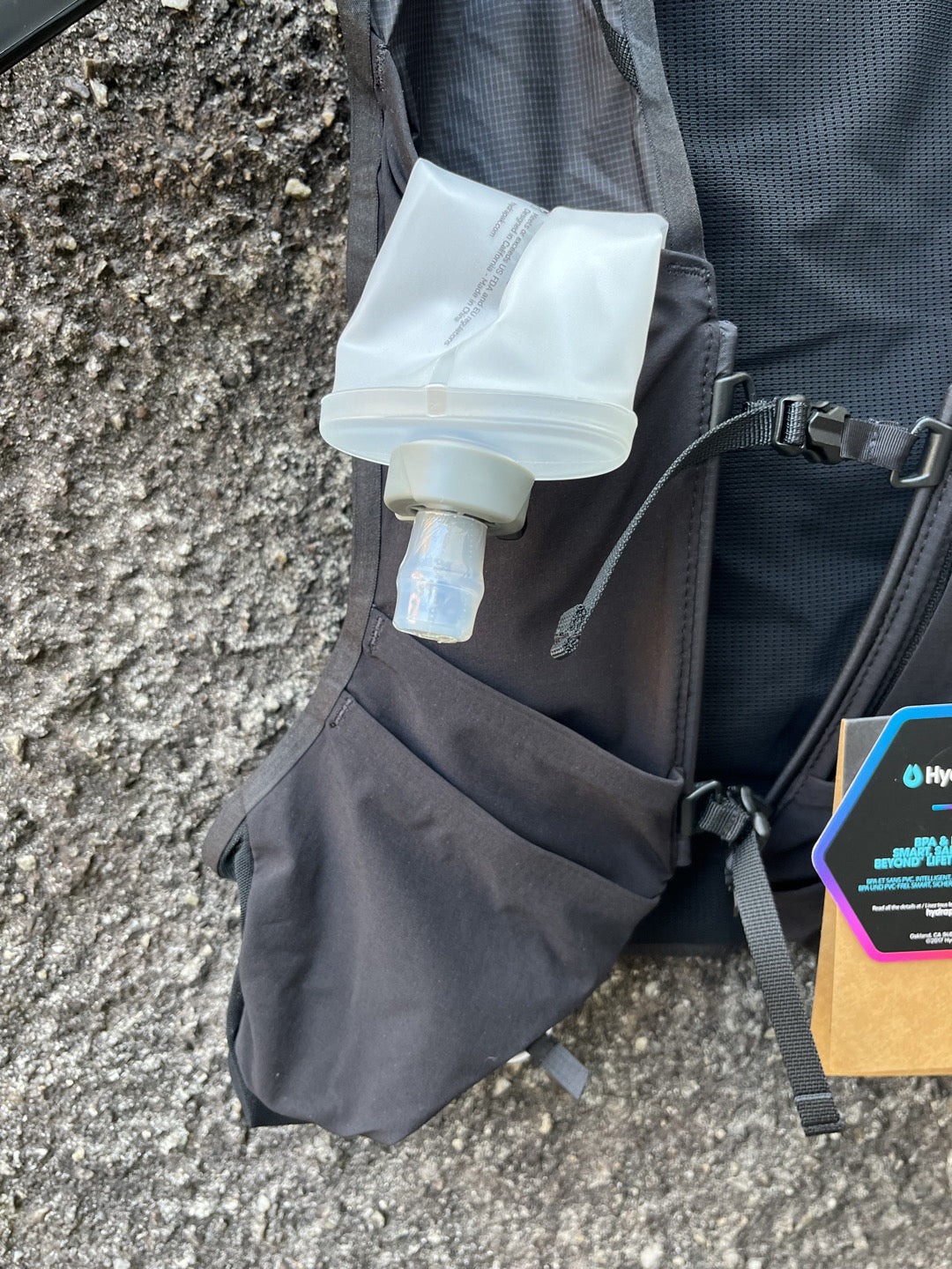Zaino trail TNF + sacche idriche tg. L uomo nuovo