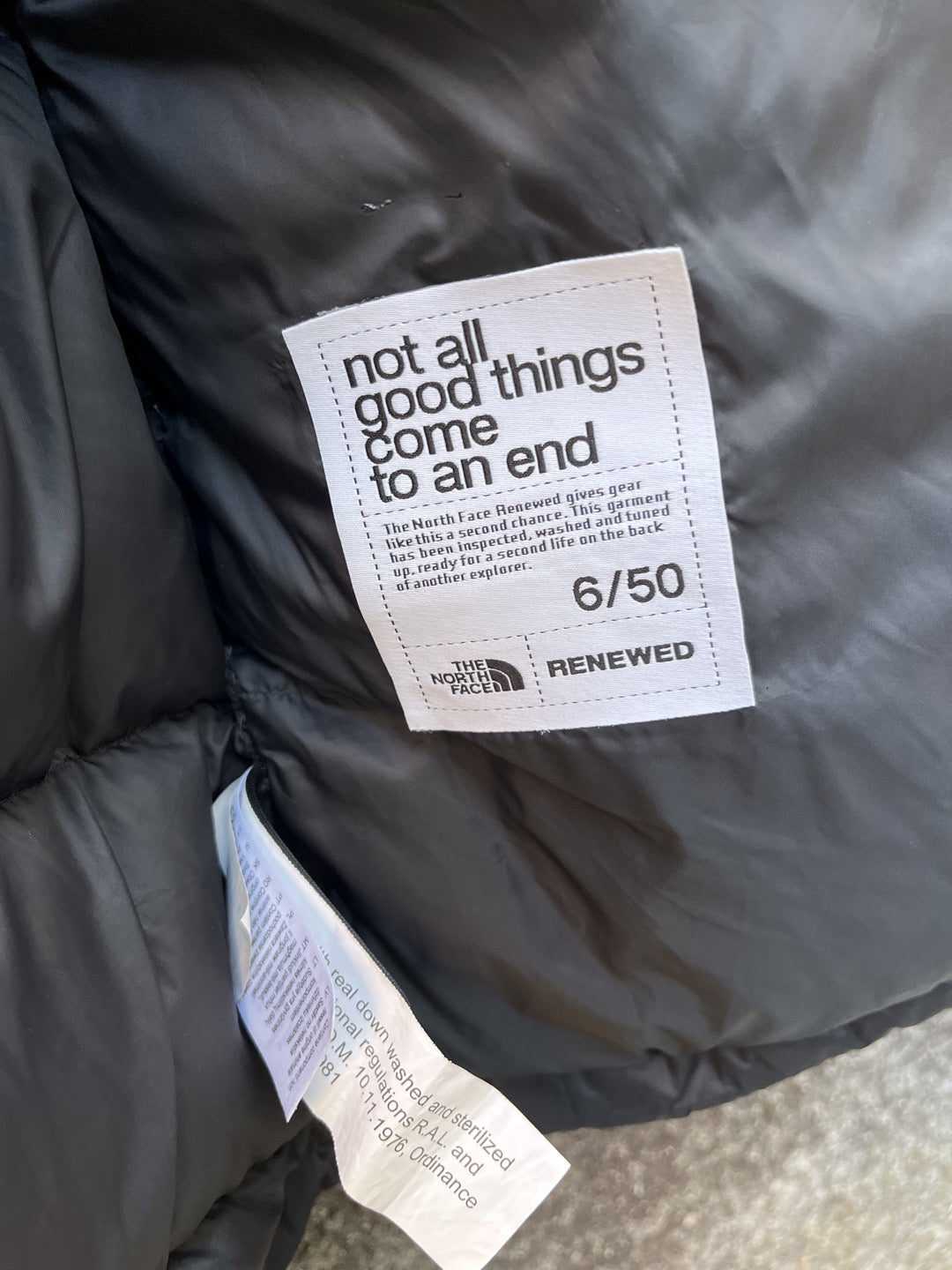 Piumino TNF Renewd Saikuru tg. M uomo rigenerato