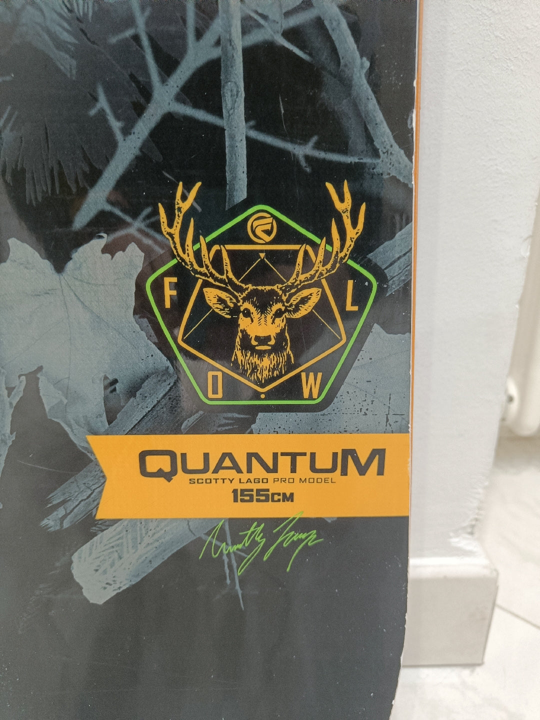 Snowboard Flow Quantum Scotty Lago155 revisionata Usata