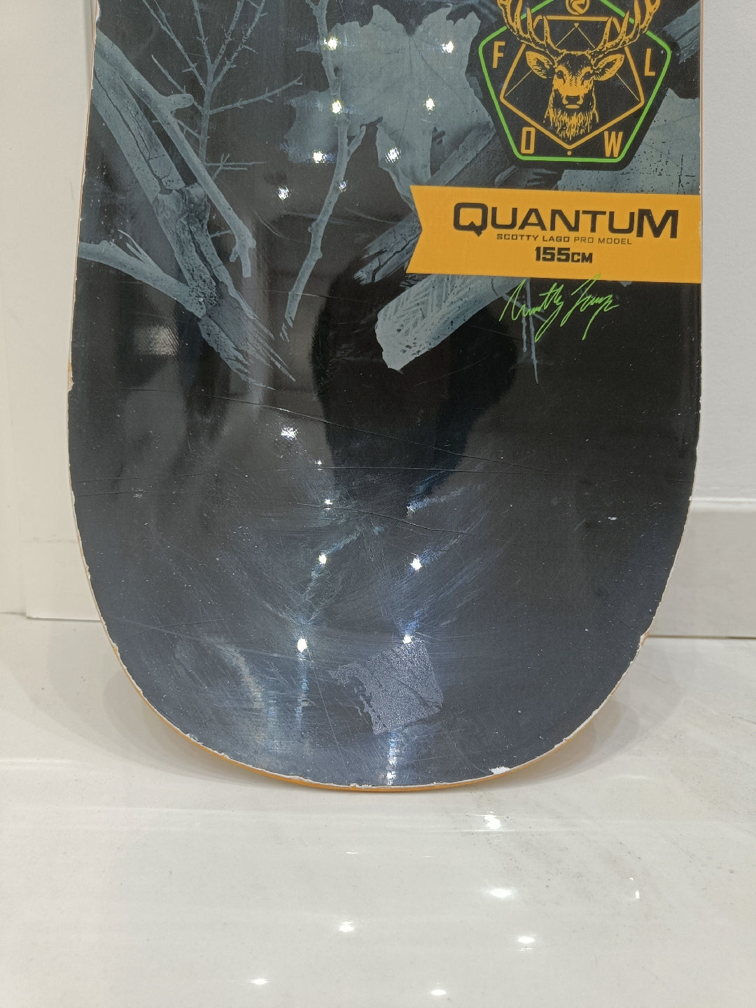 Snowboard Flow Quantum Scotty Lago155 revisionata Usata