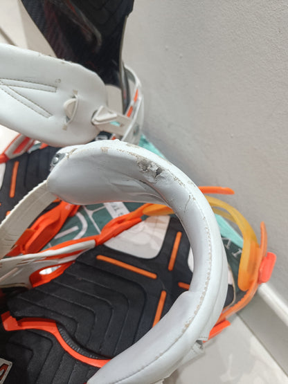 Attacchi Snowboard Salomon Quantum 2013 - Bianco Usati