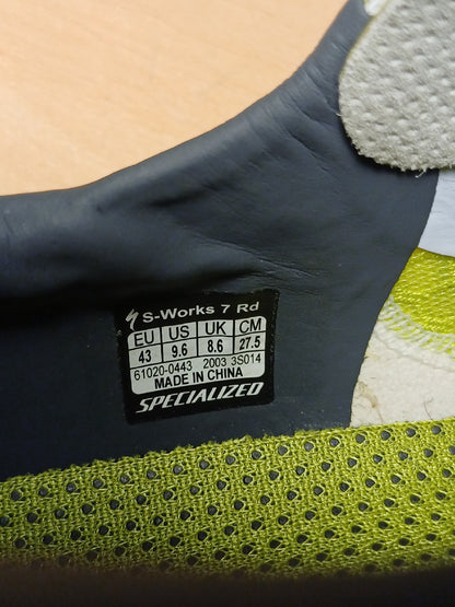 Scarpe Bici da Corsa S-Works 7rd tg EU 43