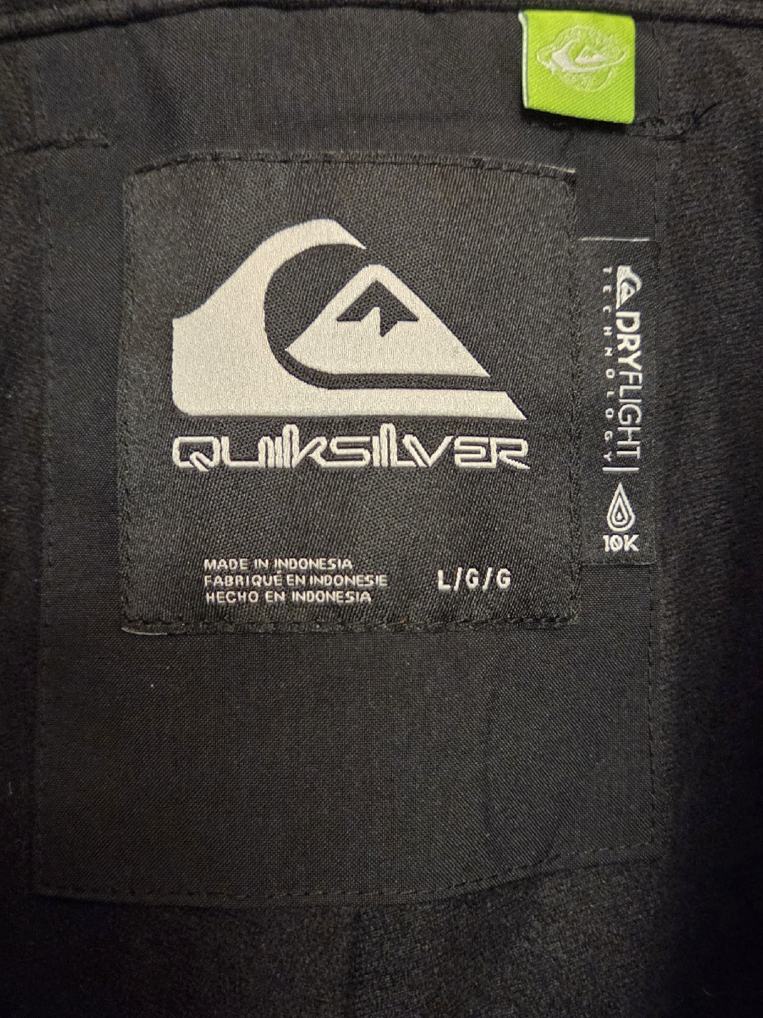 pantaloni snowboard Quiksilver tg L usati