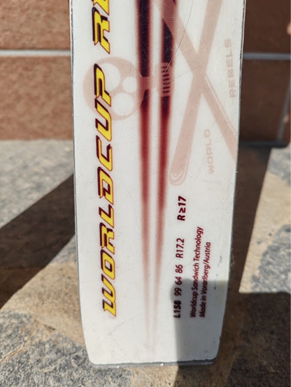 Sci Head Worldcup Rebels 158cm r17.2 usati