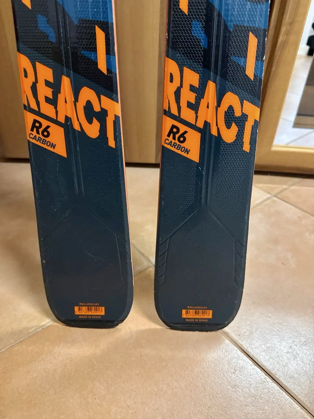 177cm sci Rossignol React R6 Carbon r16 usato