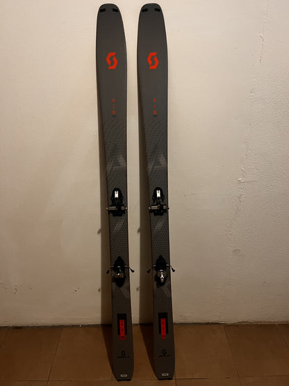 Sci scialpinismo + pelli Scott Explorair 92 LT 181 cm usati