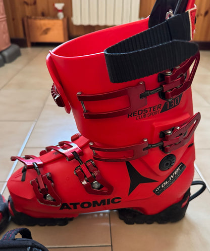 Scarponi Atomic Redster Clubsport 130 tg. 26-26.5 usati