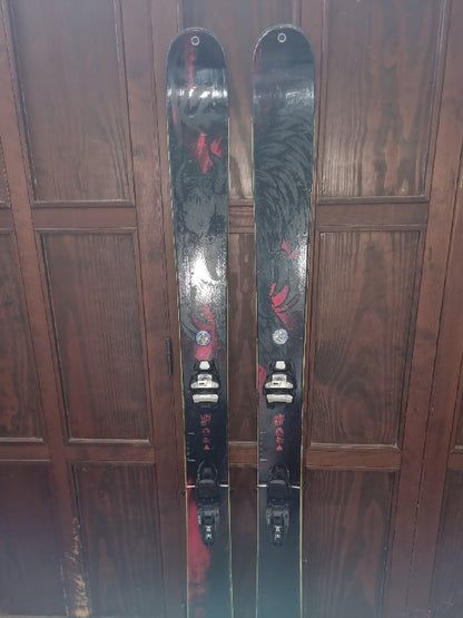 Sci freeride usati K2 pettitor 179 cm + attacco marker squire