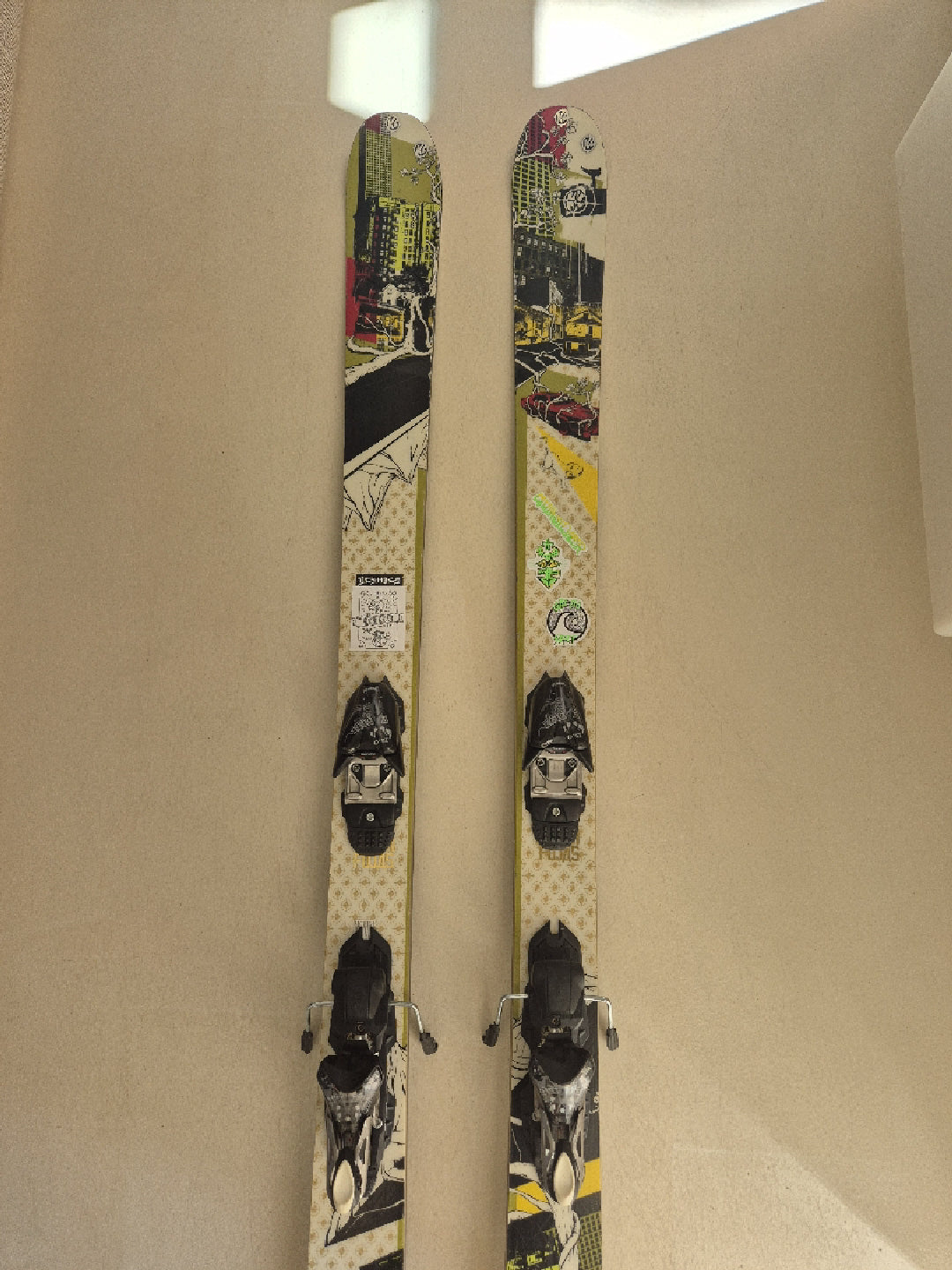 Sci freestyle K2 Kung Fujas 189 cm r21 usati