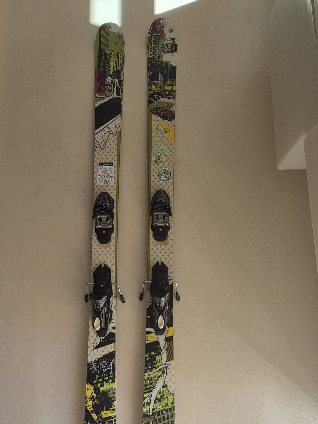 Sci freestyle K2 Kung Fujas 189 cm r21 usati