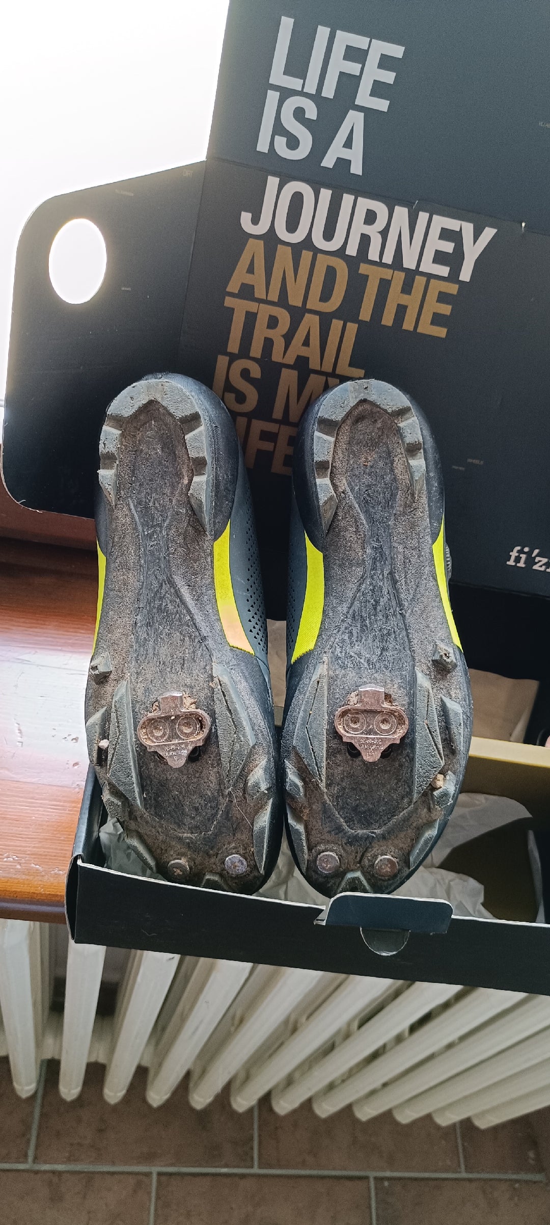 scarpe per MTB Fizik X5 Terra n.41 usate