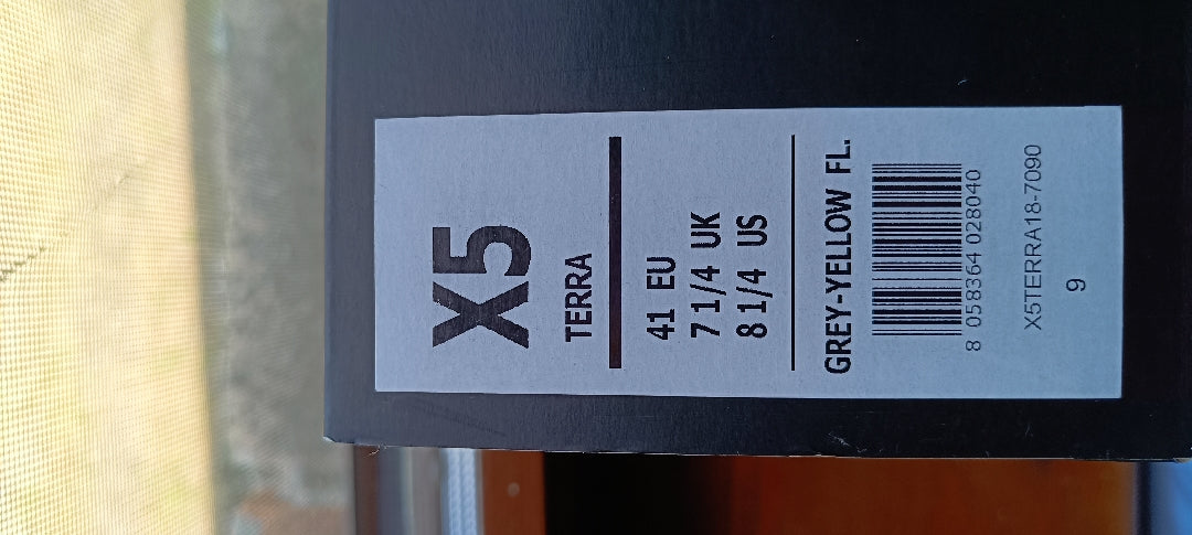 scarpe per MTB Fizik X5 Terra n.41 usate
