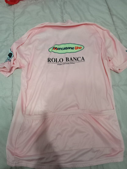 Maglia Rosa Ciclismo Vintage FILA - Mercatone Uno