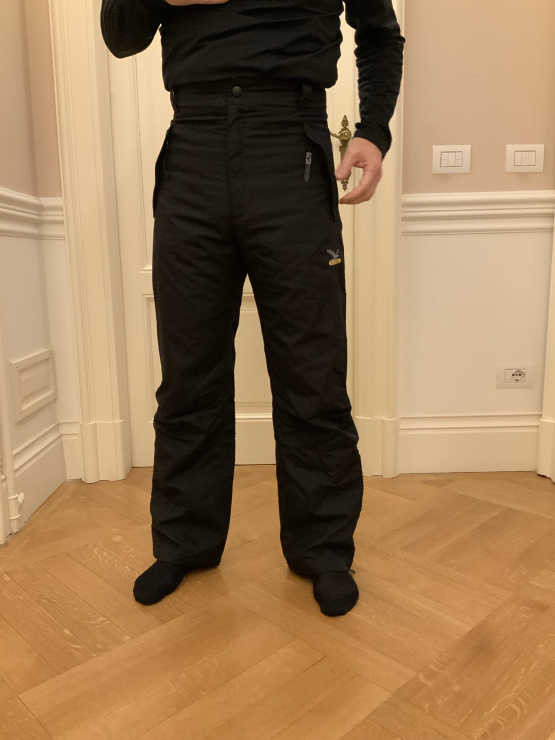 Pantaloni sci Salewa tg. M usati